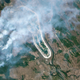 Así se ven desde el espacio los incendios forestales en la zona de exclusión de Chernóbil